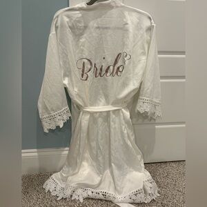 Bridal Bundle: Robe + Slippers
